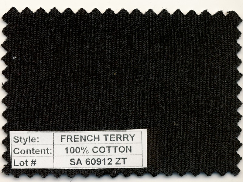 French Terry 100% Cotton 12 oz